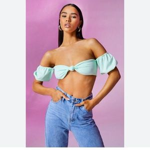 Brand new BooHoo crop top